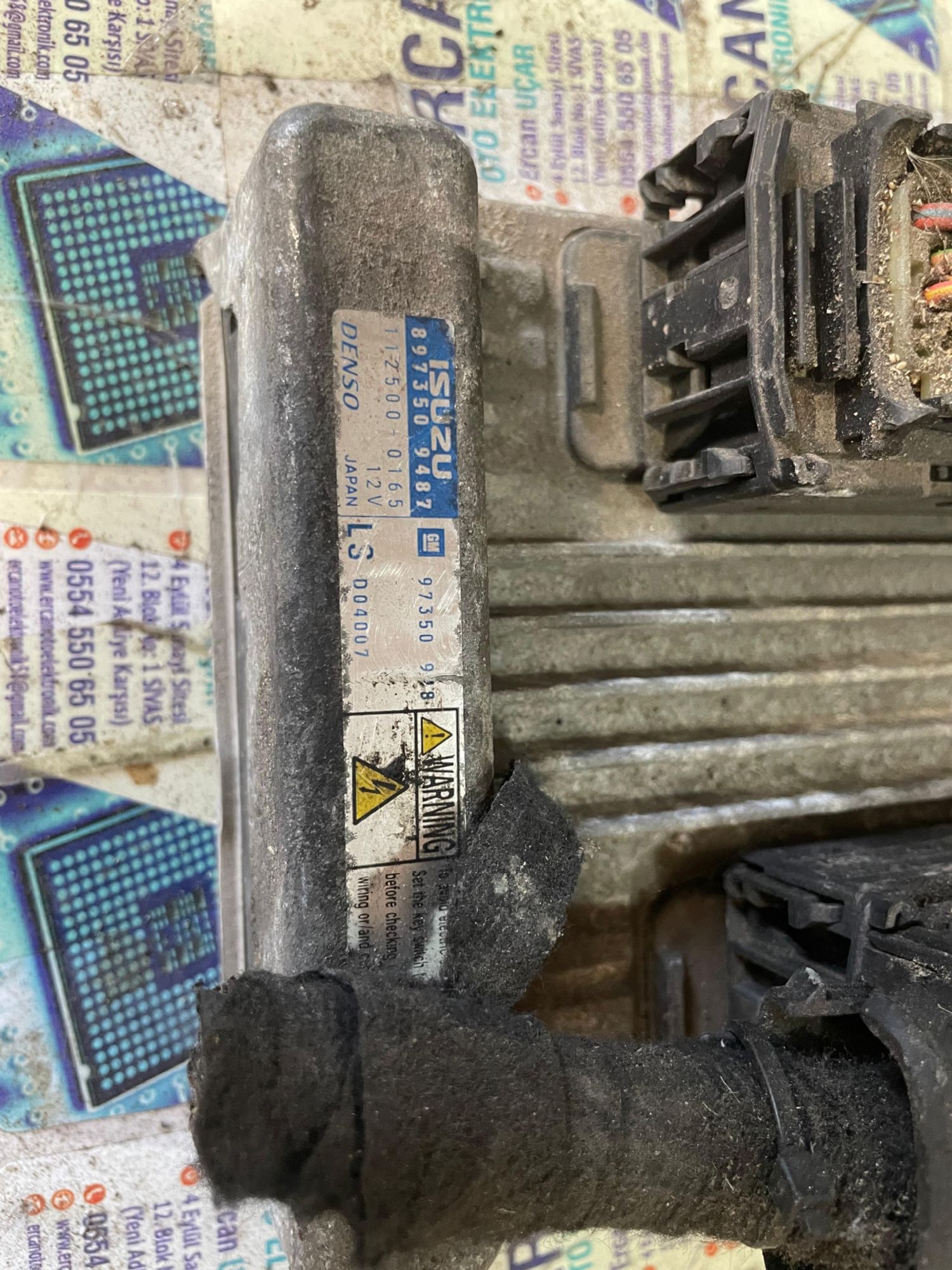1214752001901 ECU Isuzu Motor Beyni